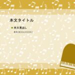 パワポ デザインsim-pptx-00285-00289 黄色