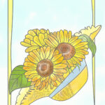 塗り絵 植物 脳活