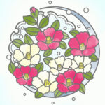 塗り絵 植物 塗り絵