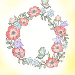 塗り絵 植物 プリント