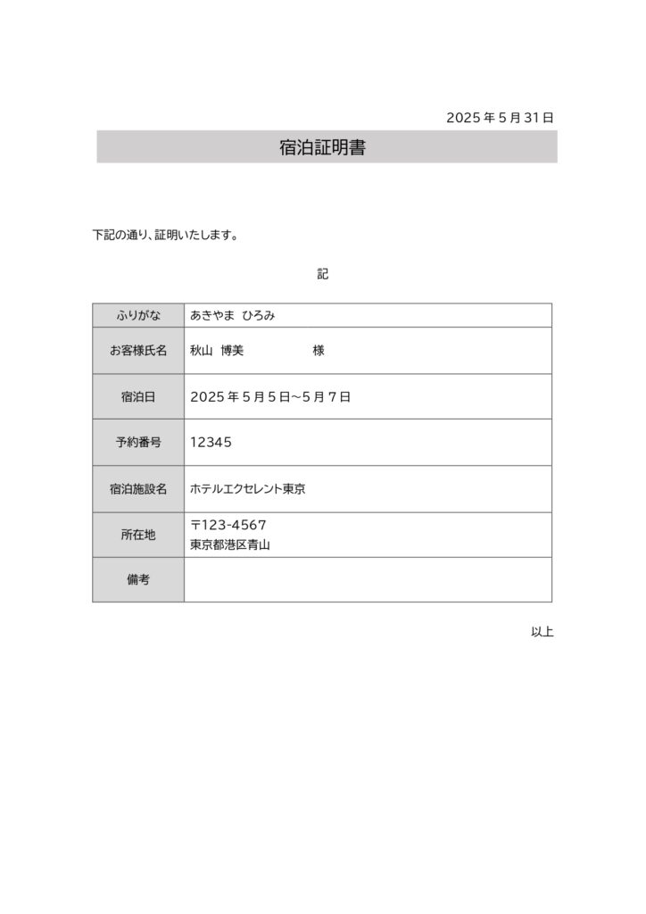 出張費や宿泊費の申請を行う際に