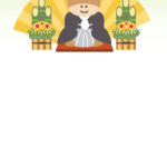 年賀状 2026年（丙午・午年）イラスト入り年賀状の素材 干支