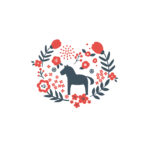 年賀状 2026年（丙午・午年）イラスト入り年賀状の素材 2026年