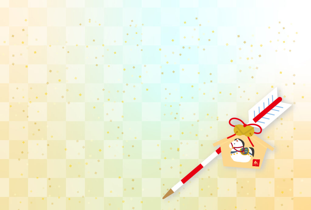 年賀状 2026年（丙午・午年）イラスト入り年賀状の素材 2026年