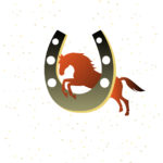 年賀状 2026年（丙午・午年）イラスト入り年賀状の素材 2026年