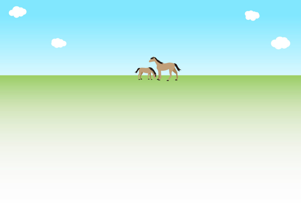 年賀状 2026年（丙午・午年）イラスト入り年賀状の素材 2026年