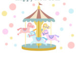 年賀状 2026年（丙午・午年）イラスト入り年賀状の素材 馬