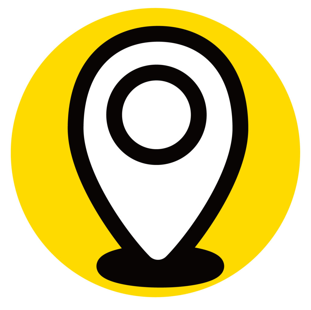 地図の地点を表すアイコンです。 場所、位置、地図、またはナビゲーションを示すピンのアイコンとしてご利用ください、 WEBサイト、アプリなど幅広いシーンでご利用い