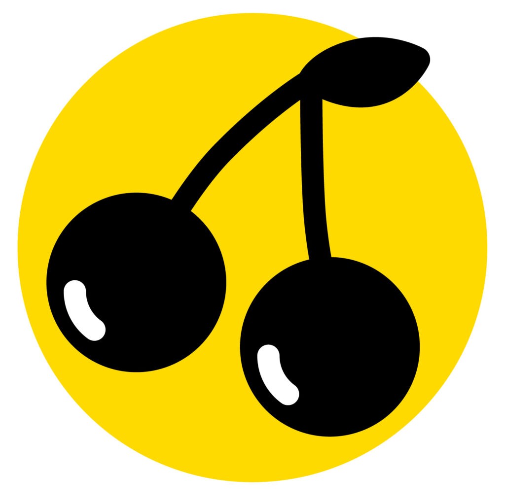 さくらんぼのかわいいフルーツのアイコンです。 ウェブやバナーやチラシにご利用いただけると嬉しいですのでよろしくお願い致します。 ワンポイント使いに最適なアイコン