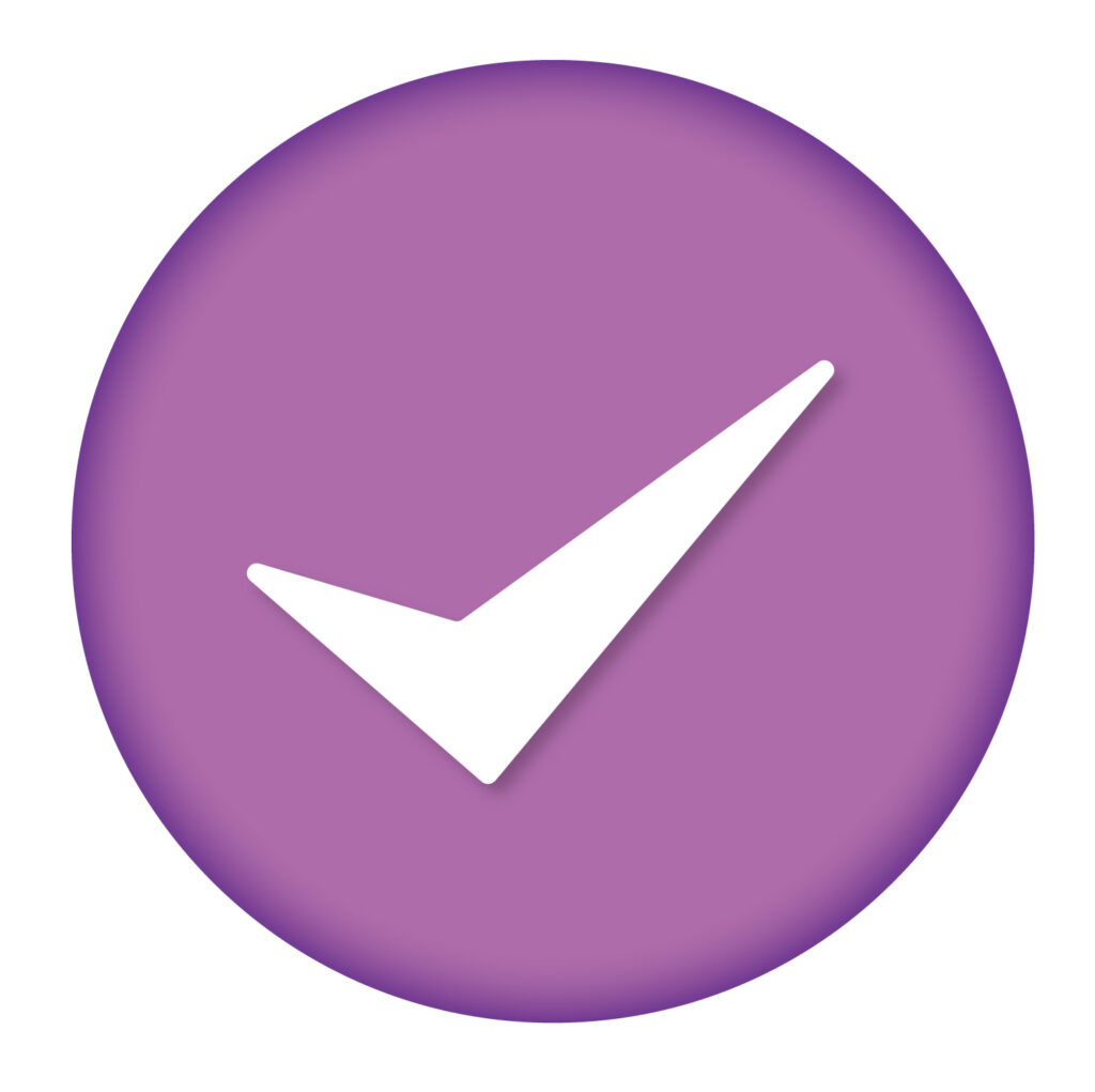 ペンで書いたようなチェックマー