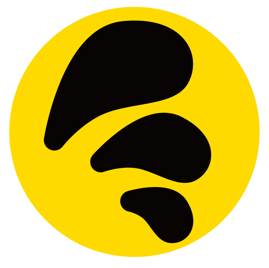 水滴、涙、汗のアイコン素材です。 感情に伴って額から流れる汗（冷や汗）を表すアイコンとしてよく用いられるデザインです。感情アイコンの素材として活用してください。