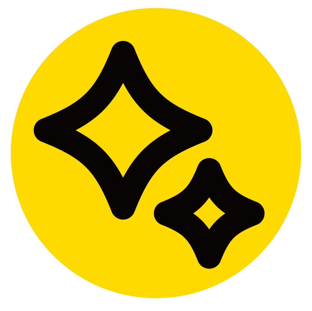 キラキラの線画のアイコン素材です。 輝き、清潔感、新しさ、美しさ、注目などを表現したい際によく使用されます。 無料ダウンロードできますのでよろしくお願いいたしま