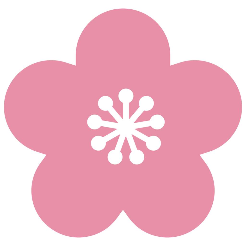 丸みのある花びらが特徴的な、淡