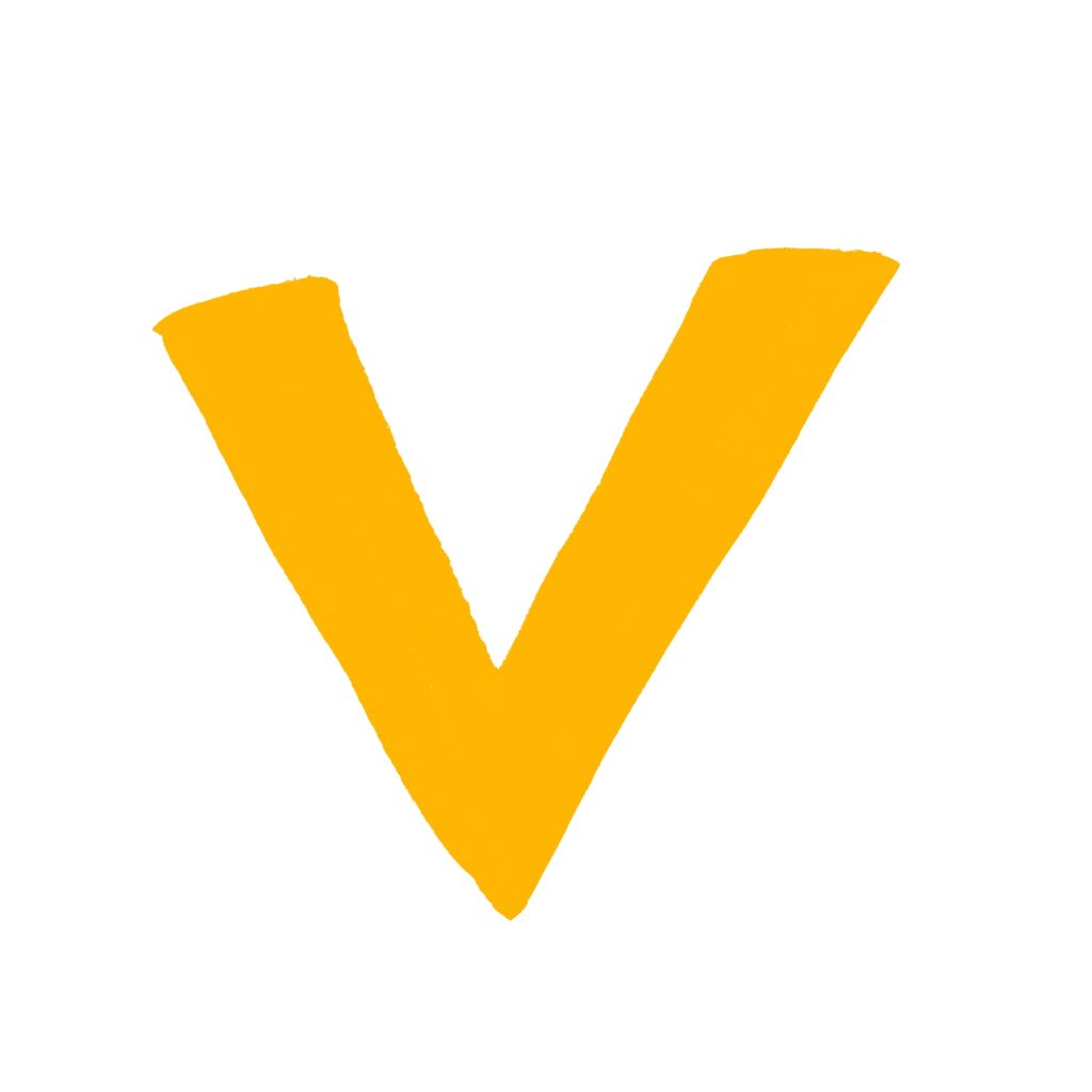 やさしいイエローカラーで描かれ