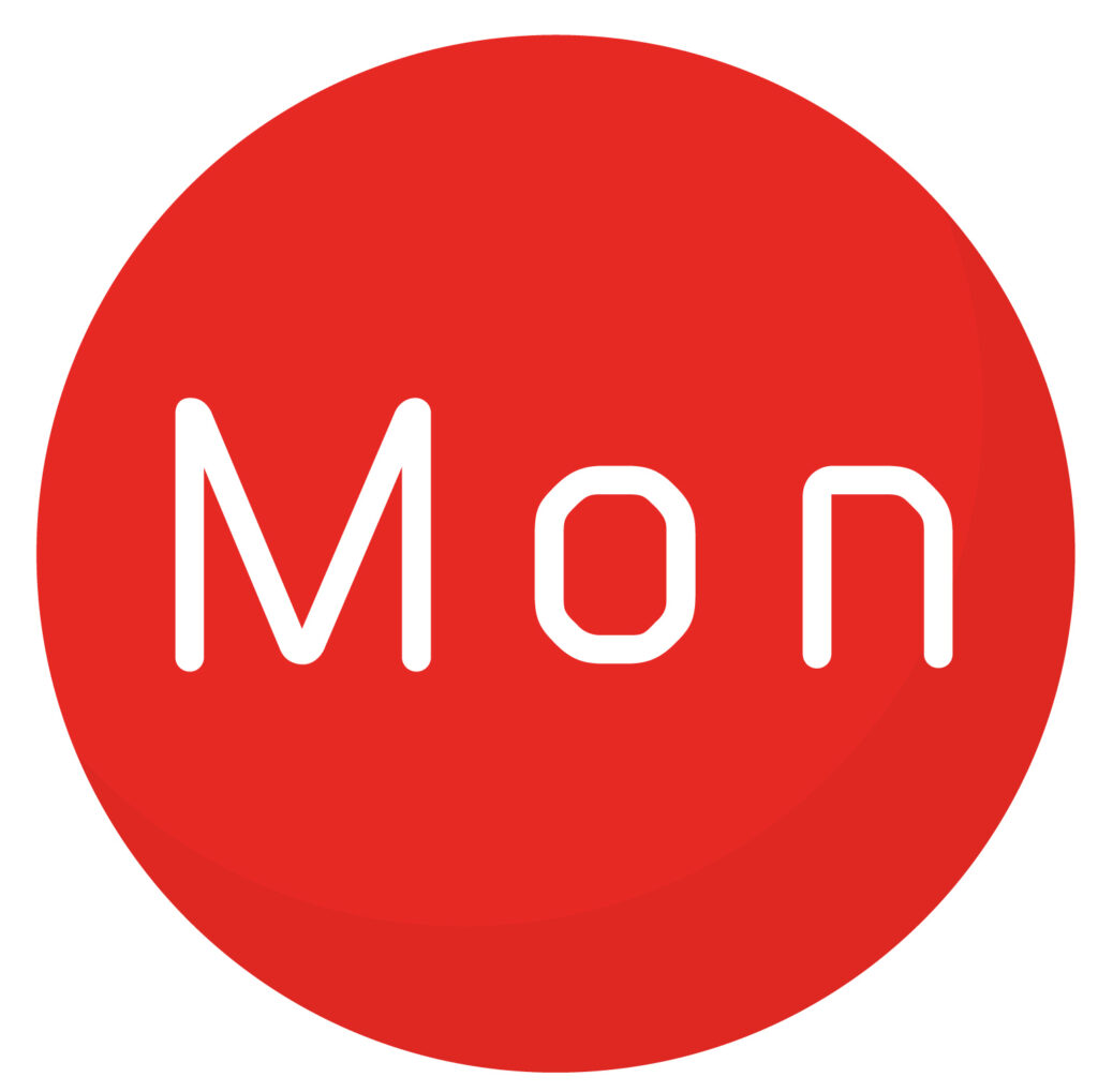 曜日「月曜」をあらわす英語アイ