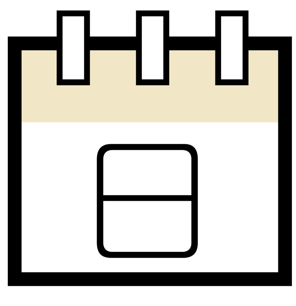 「日曜」の可愛いシンプルなカレ