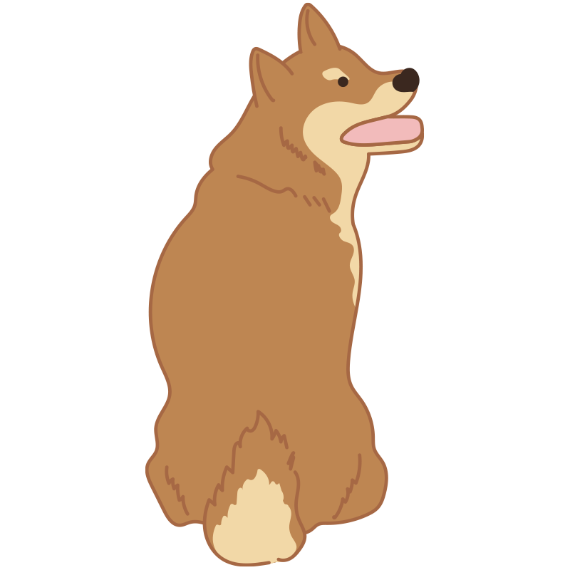 振り返って舌をペロリと出してい