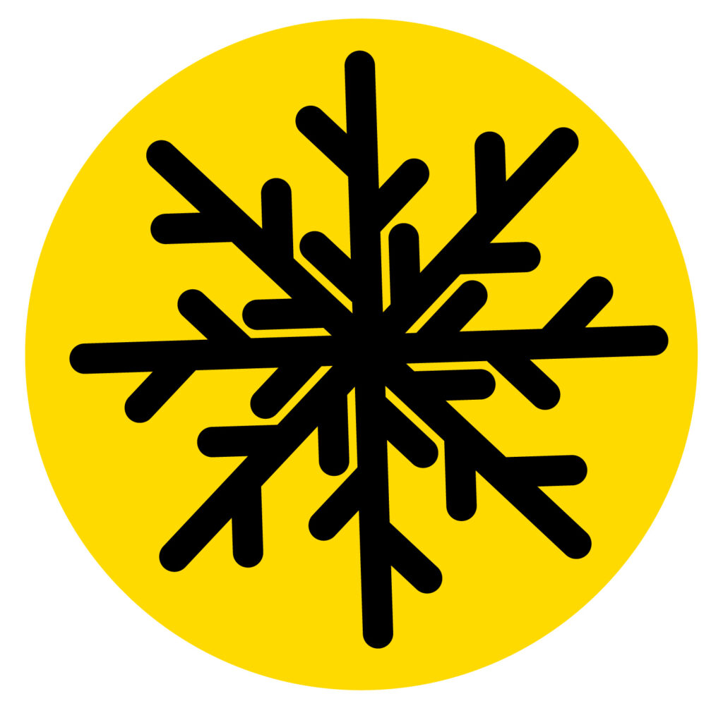 結晶のアイコンです。 １２月や１月の寒い時期につかえる冬のイメージです。 チラシやウェブデザイン、SNSのイメージ素材など、さまざまなシーンでご利用いただけます