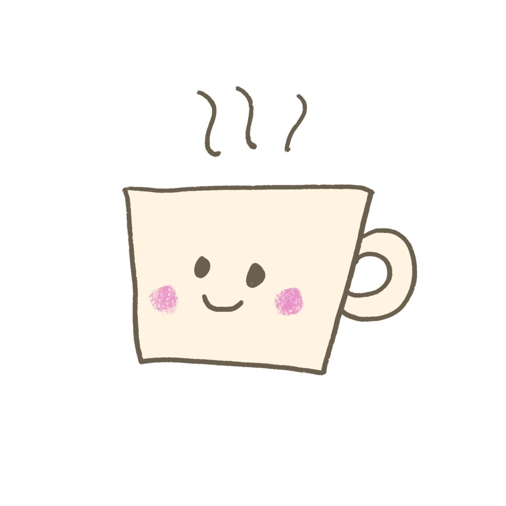 やさしい色合いで描いた、笑顔の