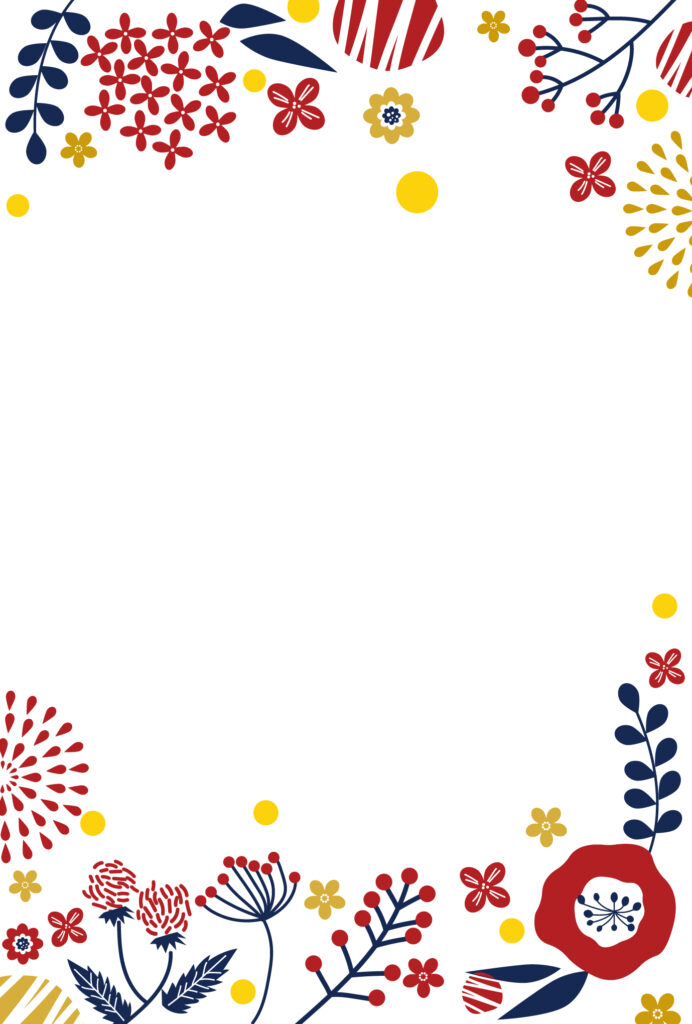 年賀状じまい 年賀状を終わりにする「年賀状じまい」のテンプレート 北欧