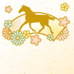 年賀状 2026年（丙午・午年）イラスト入り年賀状の素材 2026年