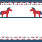 年賀状 2026年（丙午・午年）イラスト入り年賀状の素材 新年の挨拶