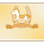 年賀状 2026年（丙午・午年）イラスト入り年賀状の素材 馬