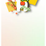 年賀状 2026年（丙午・午年）イラスト入り年賀状の素材 2026年