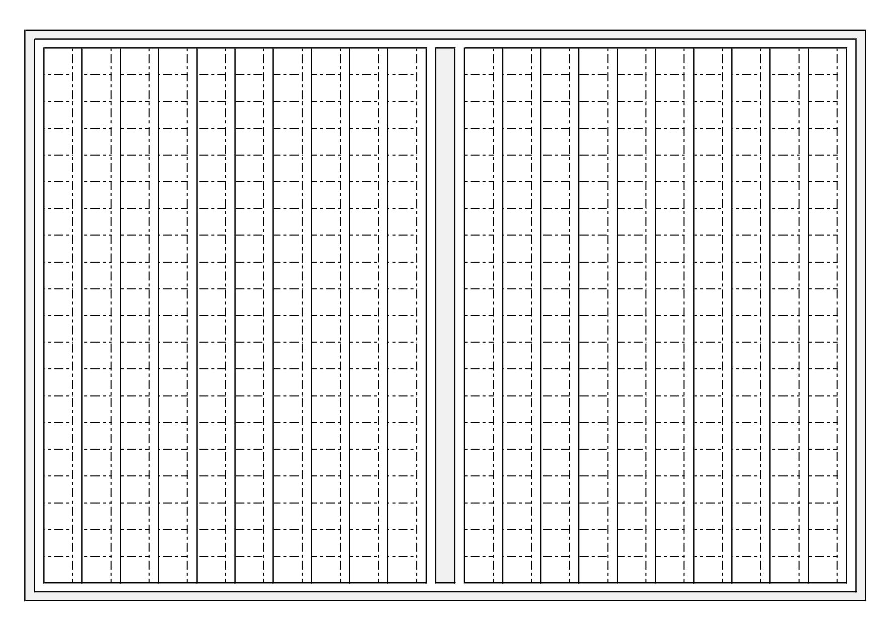 「400字･A4･原稿用紙」Excel入力・手書きOK！一般的なサイズで使いやすいテンプレート・無料ダウンロード A4・400字の一般的なサイズの原稿用紙です。