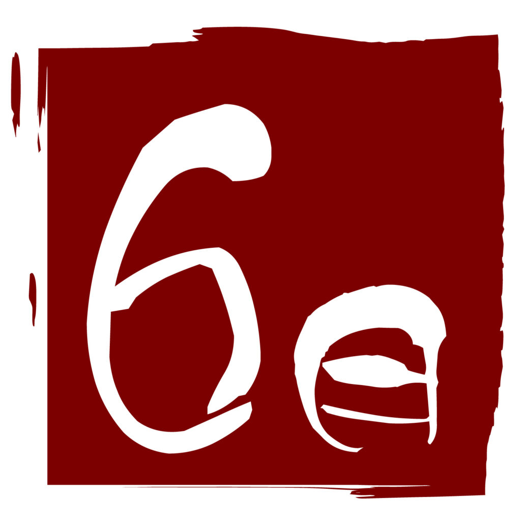 和風のスタンプ風のアイコンです