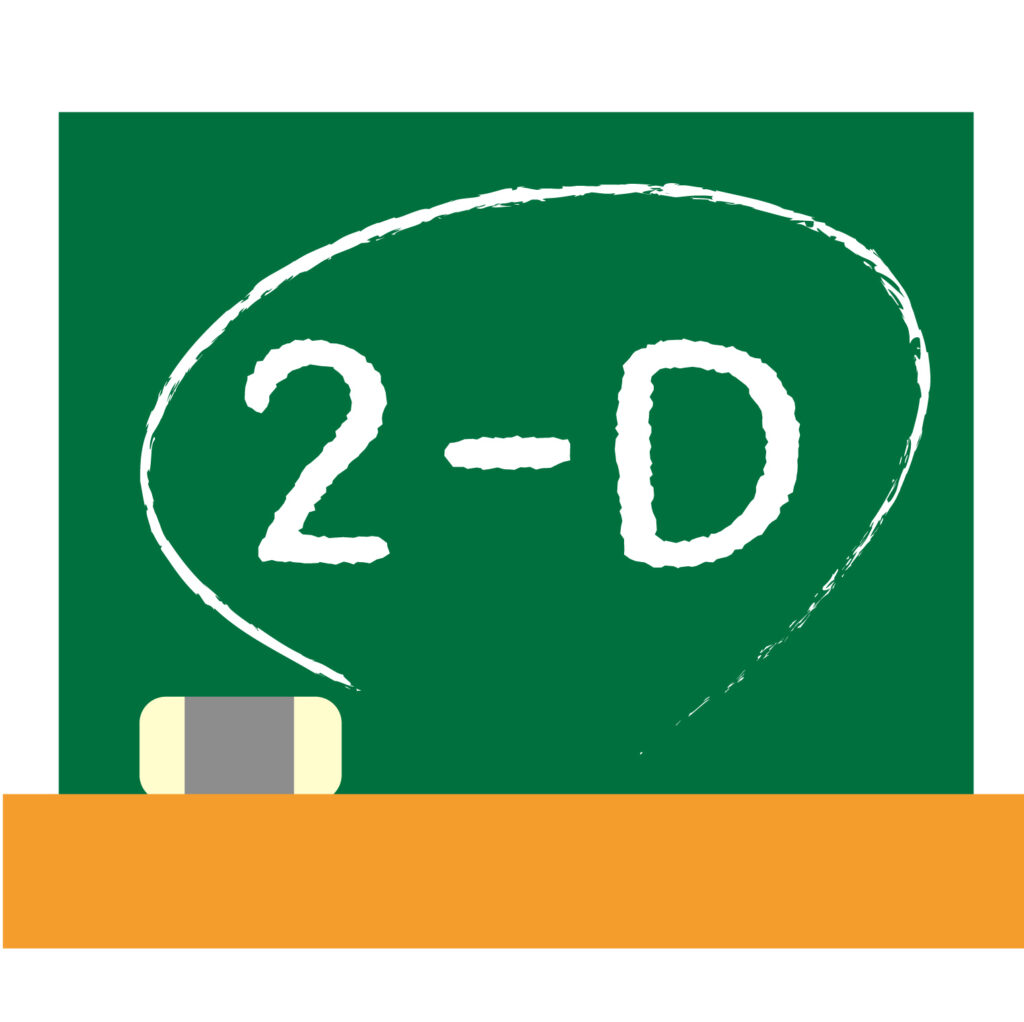 黒板型のアイコン素材です。 「