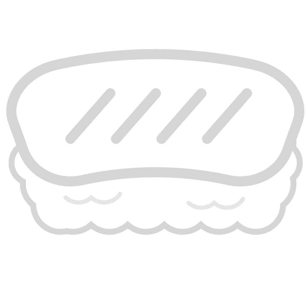 イカの寿司のアイコン素材です。