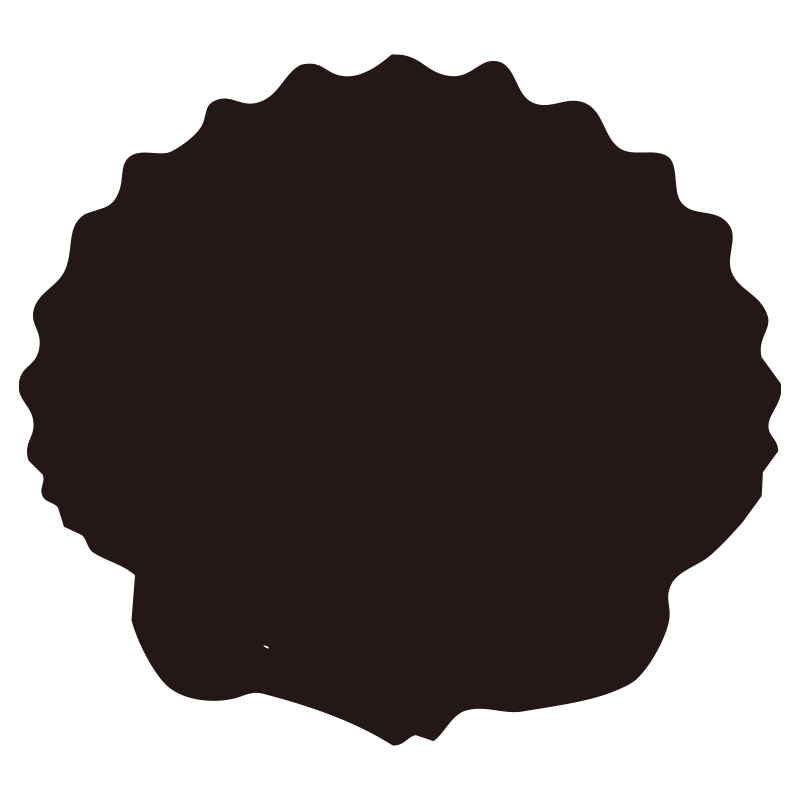 扇状に広がった形状が美しい、貝