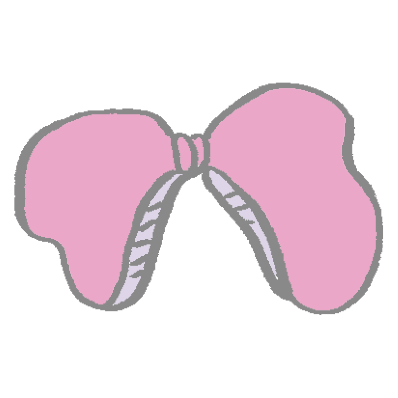 手描き風のフチが特徴的な、ピン