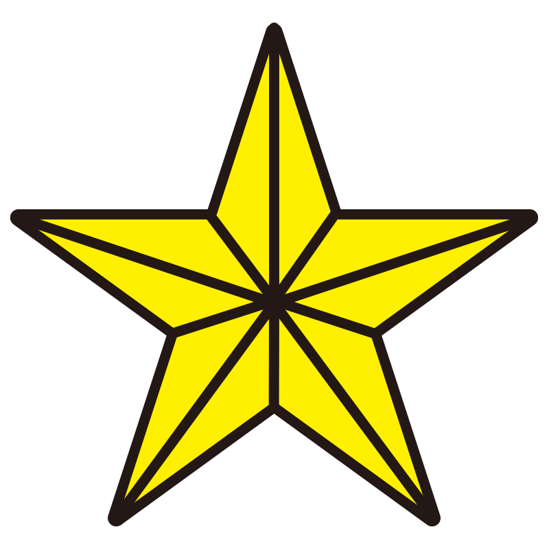 鮮やかな黄色一色で塗りつぶされ