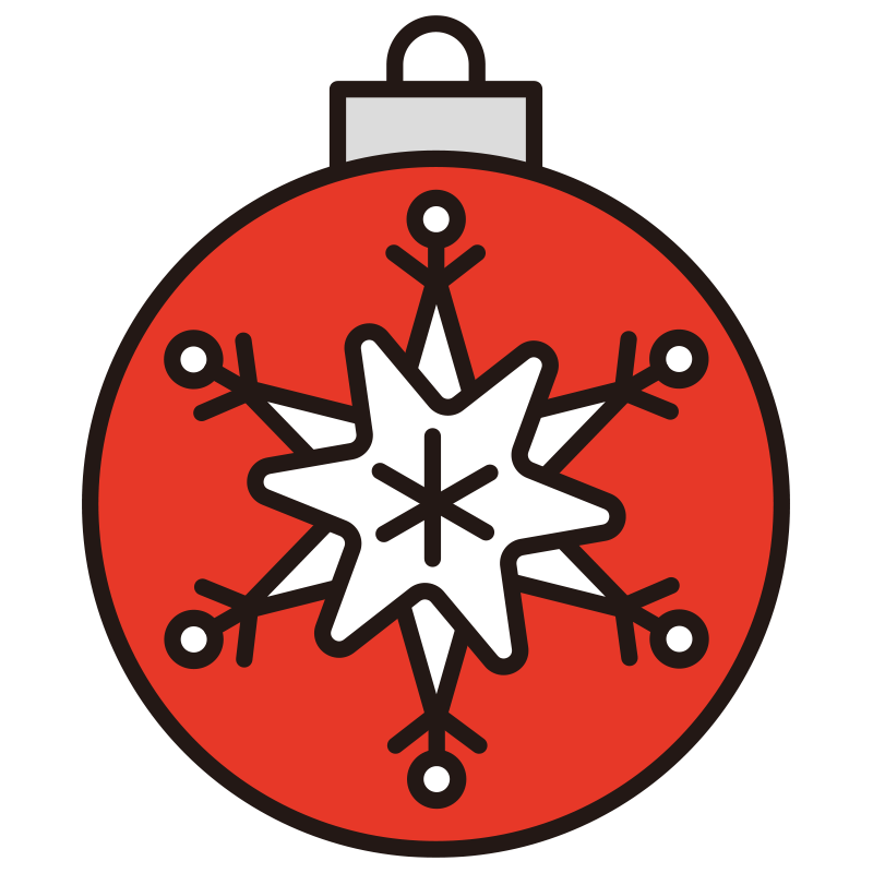 クリスマスツリーを飾るための、