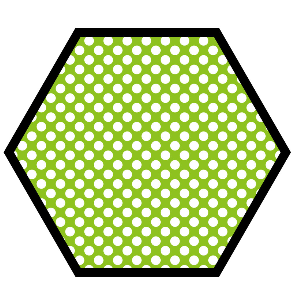 多角形のフレーム素材です。 チ