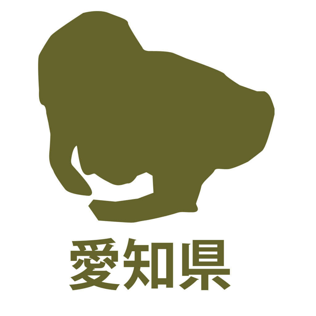 「愛知県」のアイコン素材です。