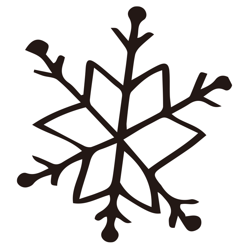 幾何学的な美しさを手書きのライ