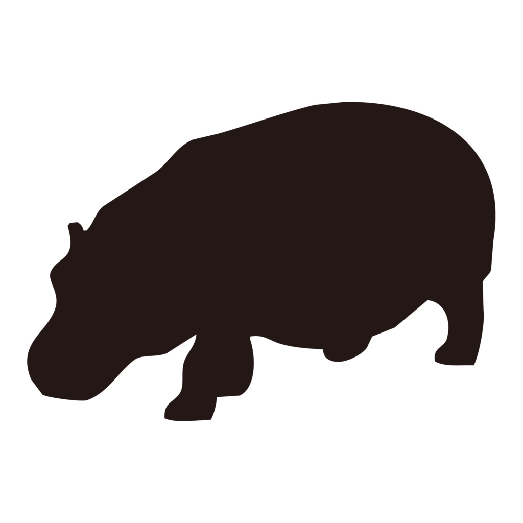 どっしりとした体格が特徴的な、