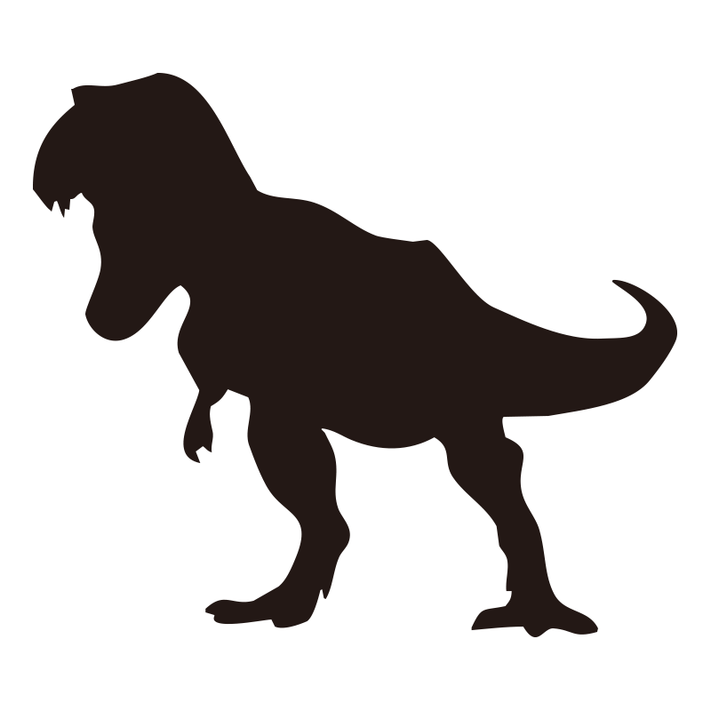 最強の肉食恐竜として知られるテ