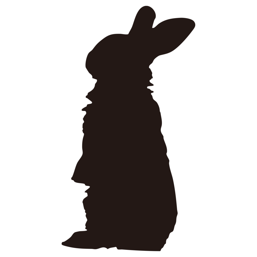 ふっくらとした毛並みのラインが