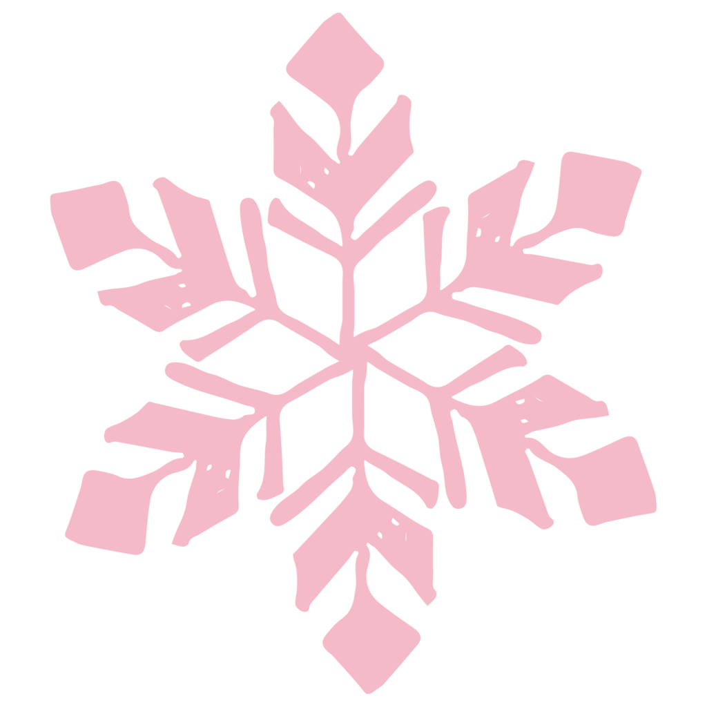 淡いピンク色が可愛らしい、手書