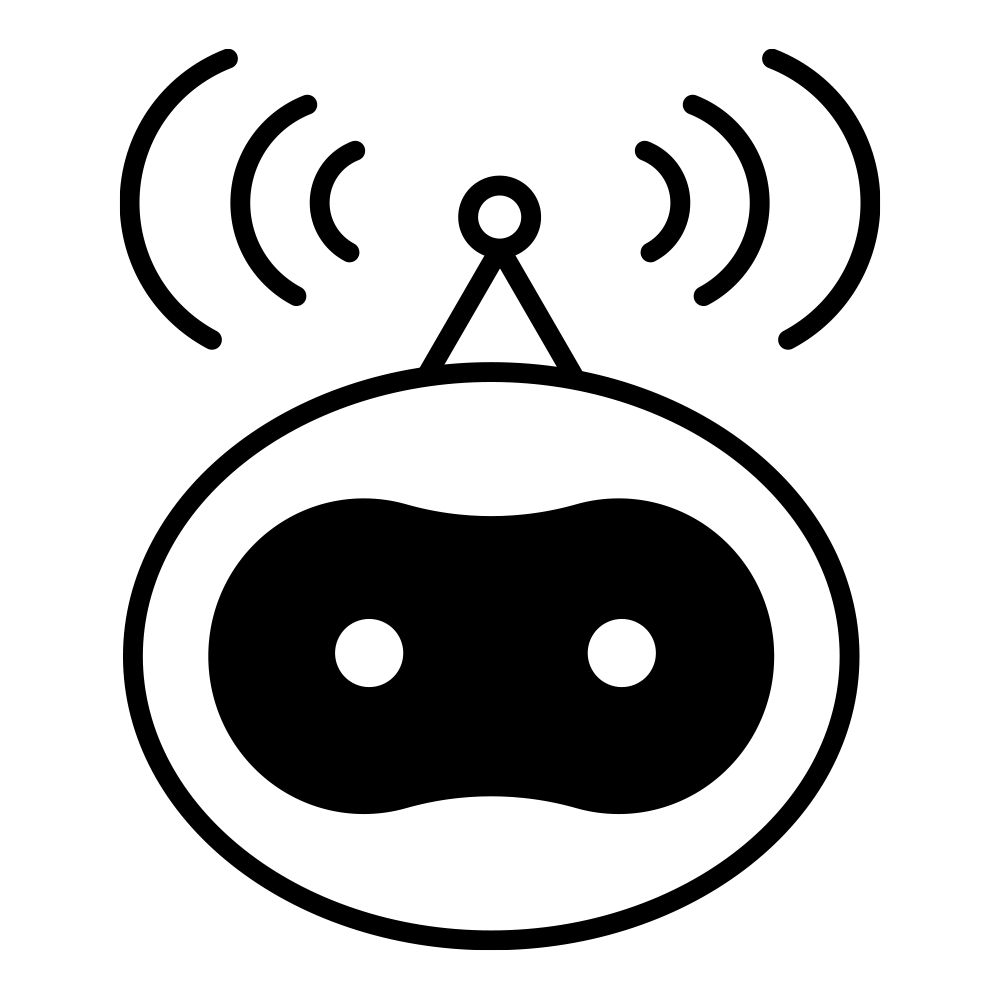 通信や無線LANのアンテナを頭