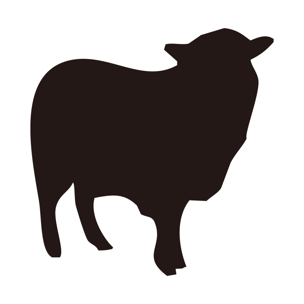 もこもことした毛並みのラインが