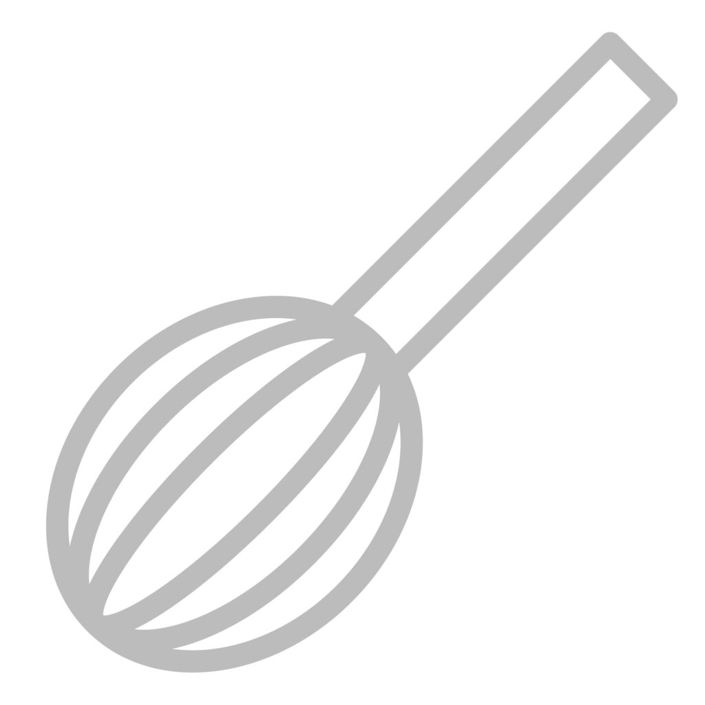 ハンドミキサーのアイコン素材で