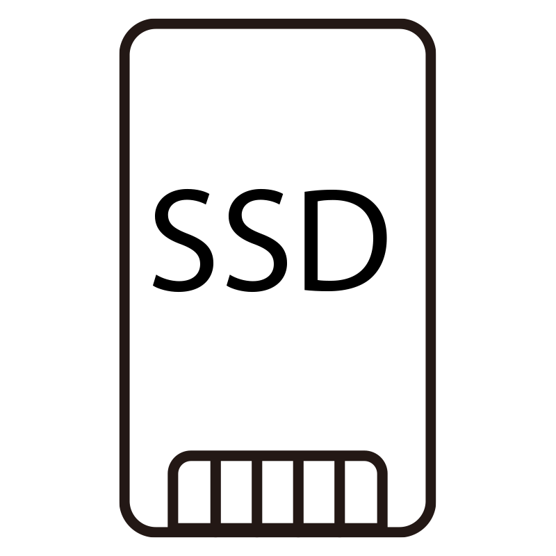 データの高速保存を象徴するSS