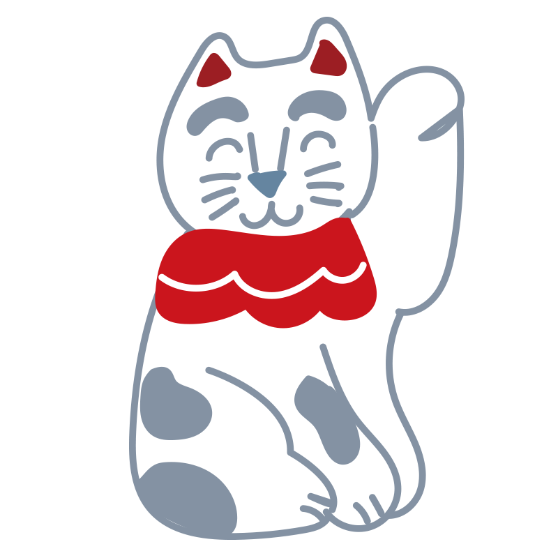 商売繁盛のシンボルとして愛され