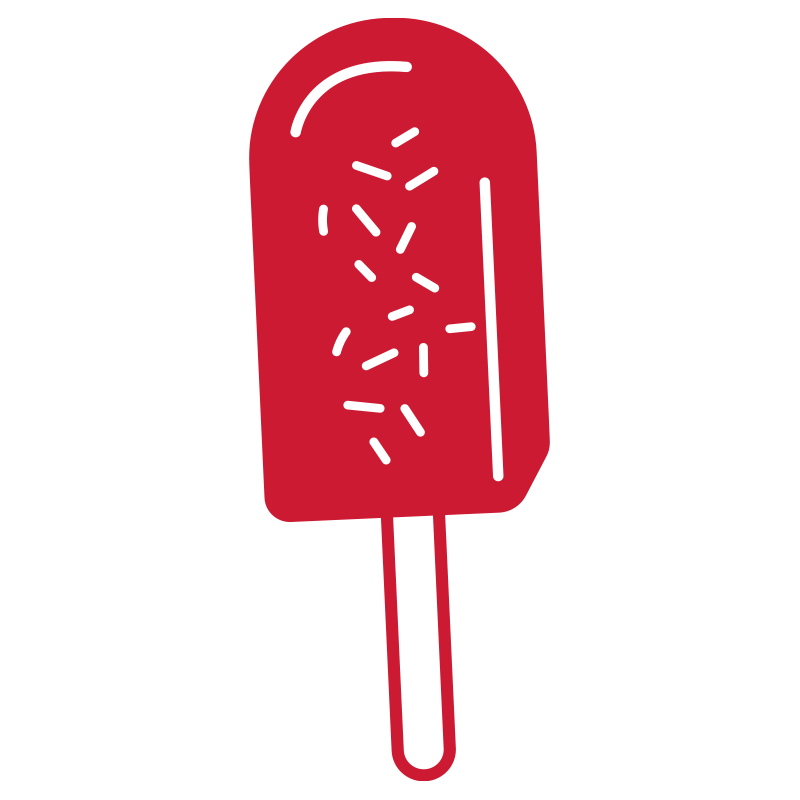 チョコスプレーのようなトッピン