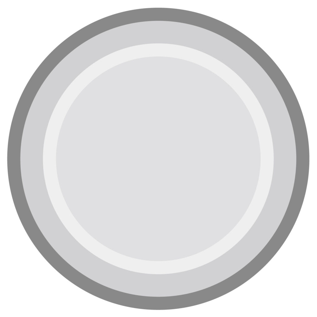 お皿型のアイコン素材です。 チ